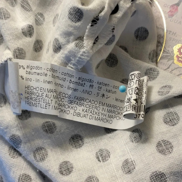 👙 Zara Basics Cute Polka Dot Crop Top Size M👙 - Picture 6 of 8